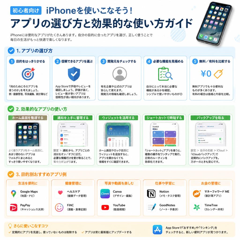 iPhoneアプリ活用法