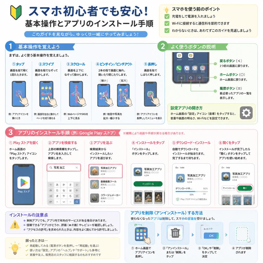 スマホ操作マニュアル